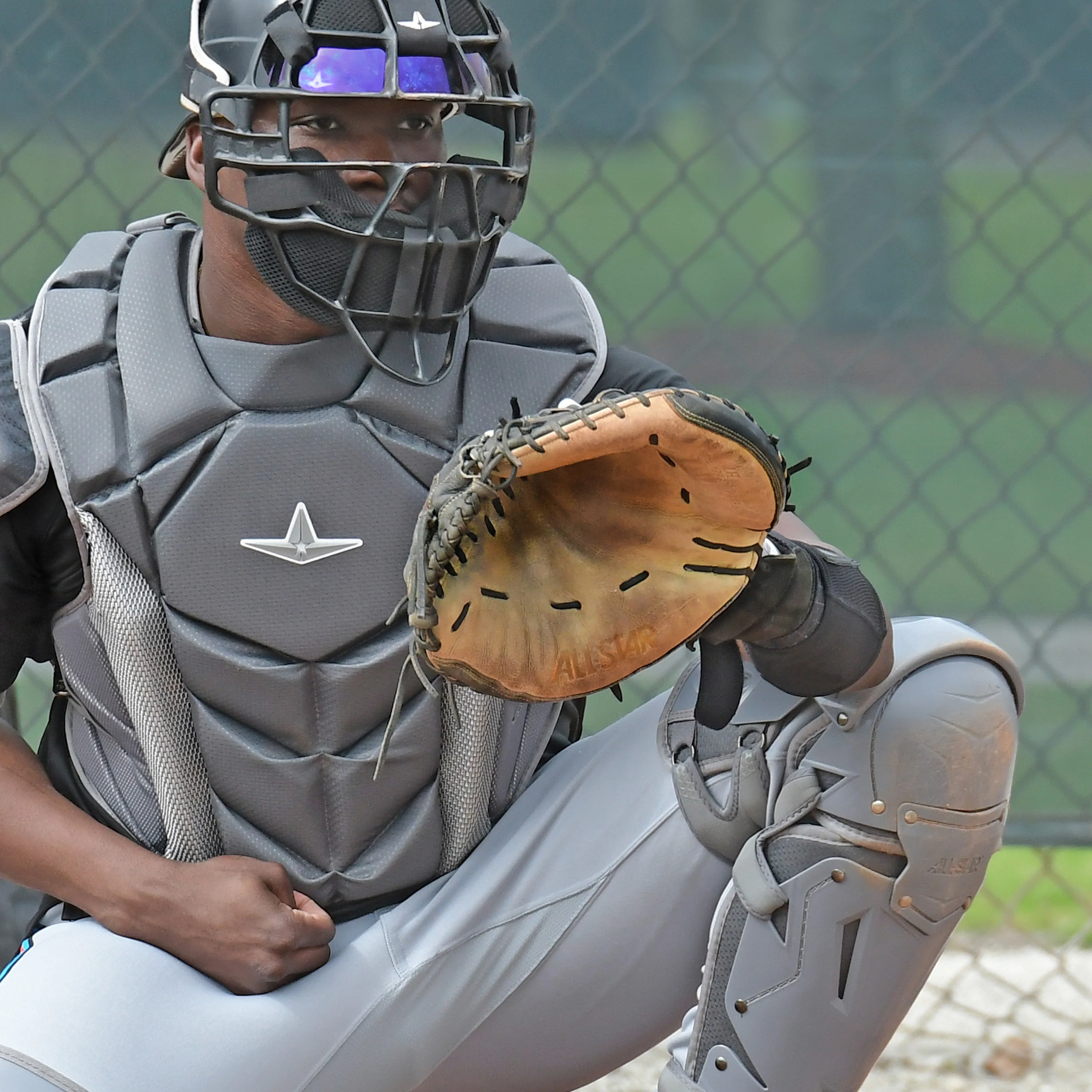 PRO-ELITE® BLACK & TAN - CATCHERS MITT - Image 15