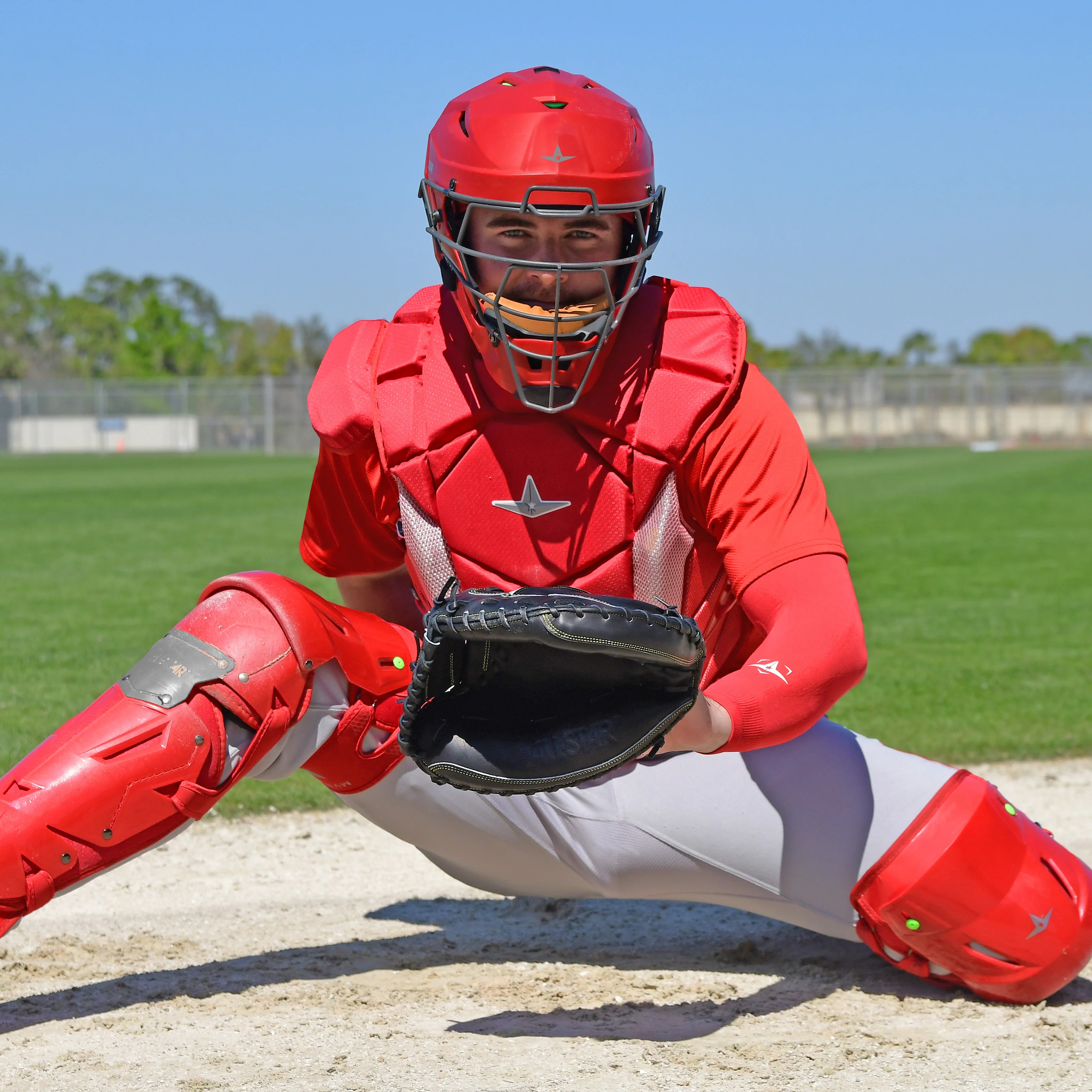 PRO-ELITE® SOLID BLACK - CATCHERS MITT - Image 11