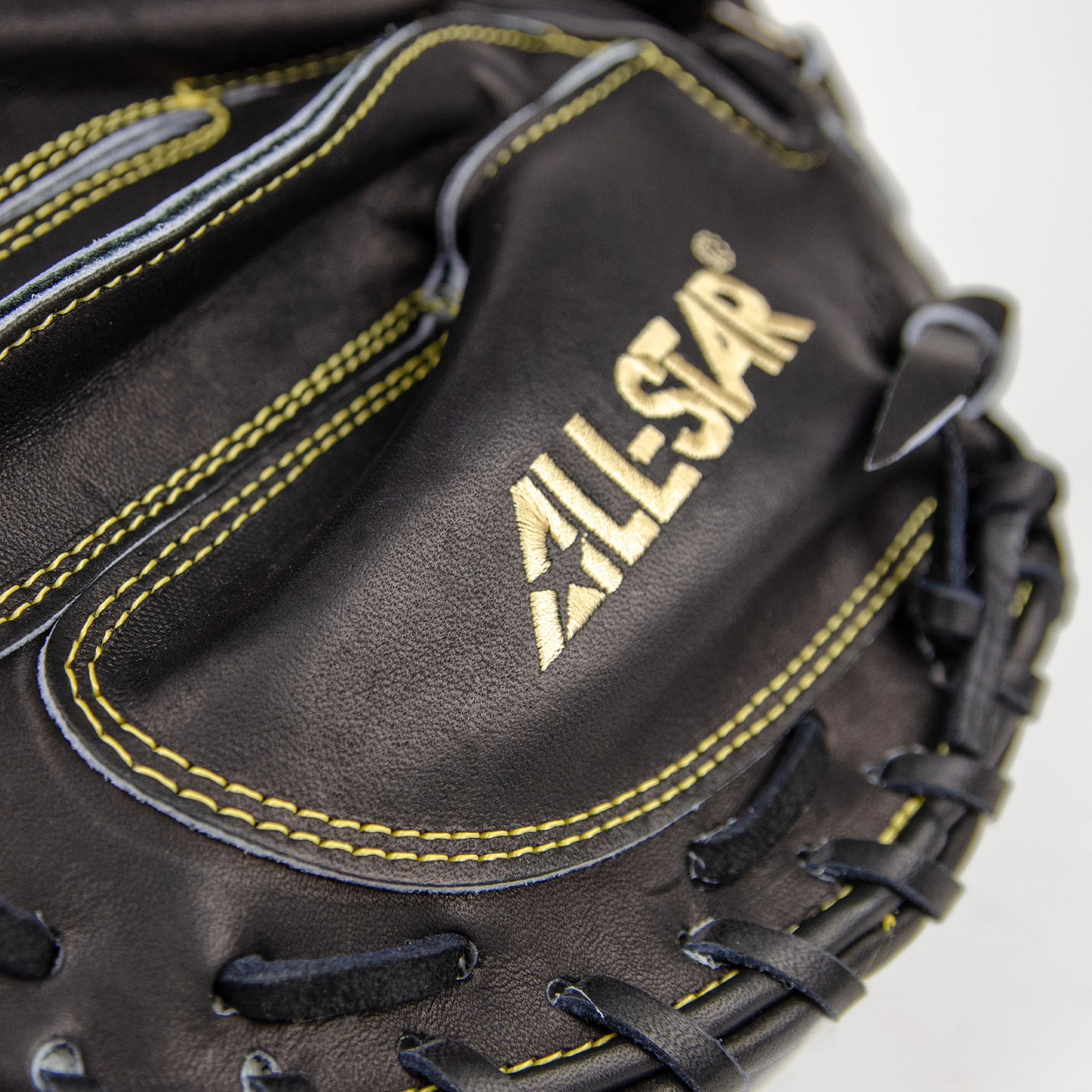 PRO-ELITE® SOLID BLACK - CATCHERS MITT - Image 7